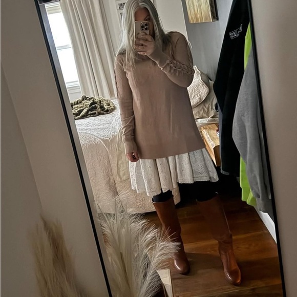 Leather Boot cognac size 8 worn 1x - Picture 3 of 5